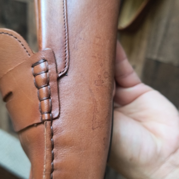 Vince Camuto Esmail Driving Loafer Cognac Sz 12 Men - Picture 8 of 17